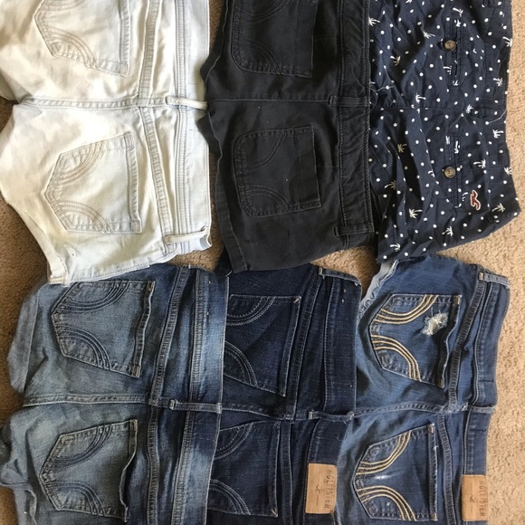 3 pairs of size 1 hollister shorts - Picture 3 of 3